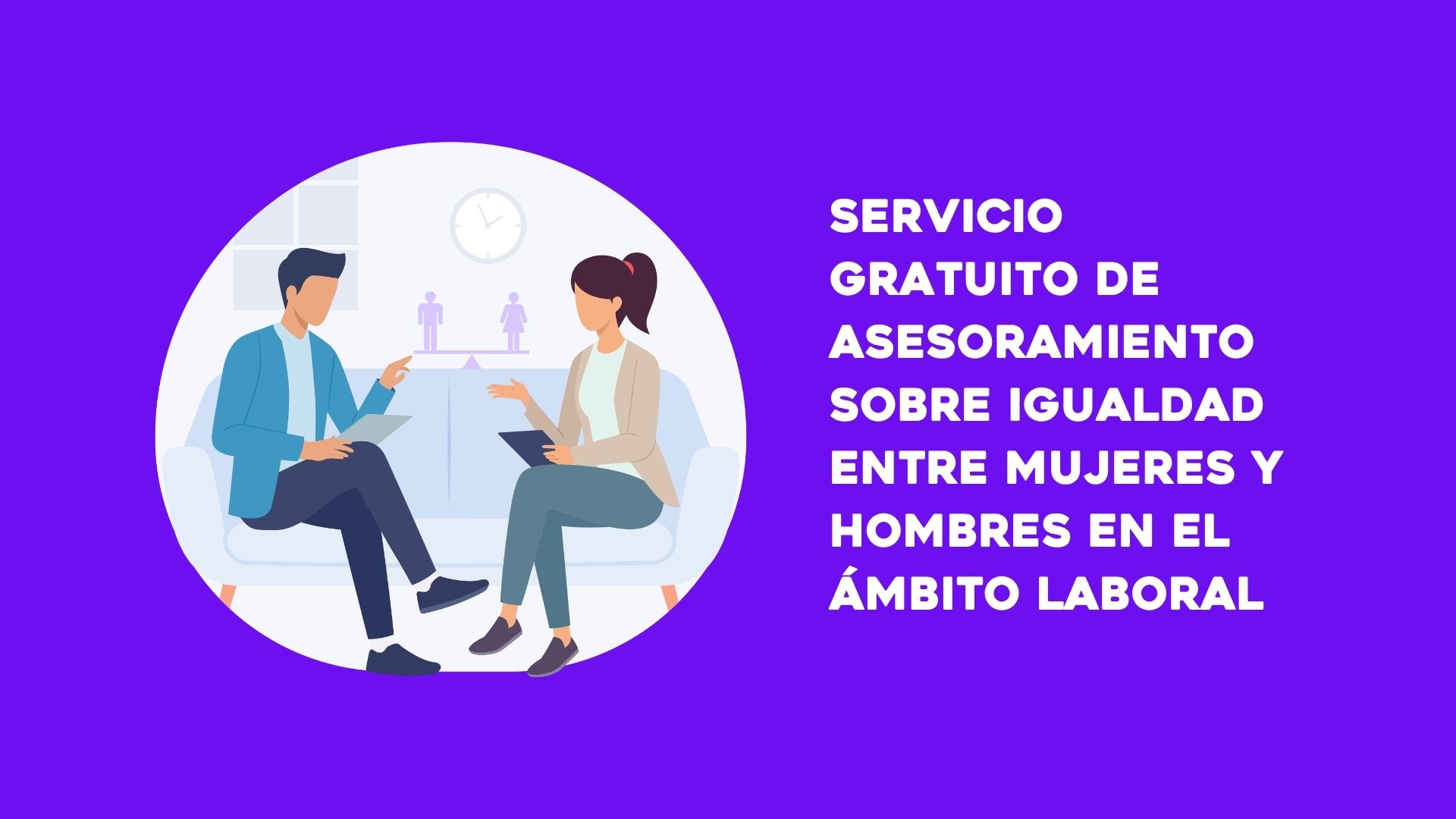 UGT Aragón. Servicio gratuito de asesoramiento sobre igualdad entre mujeres y hombres en el trabajo